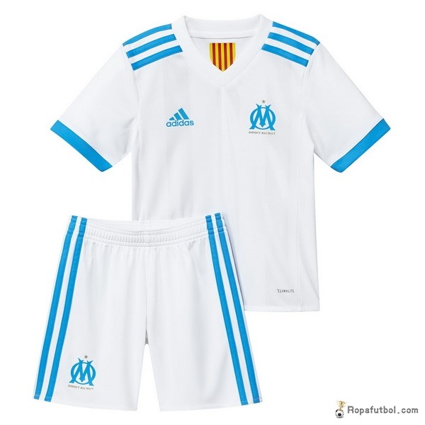 Camiseta Marsella Replica Primera Ropa Niños 2017/18